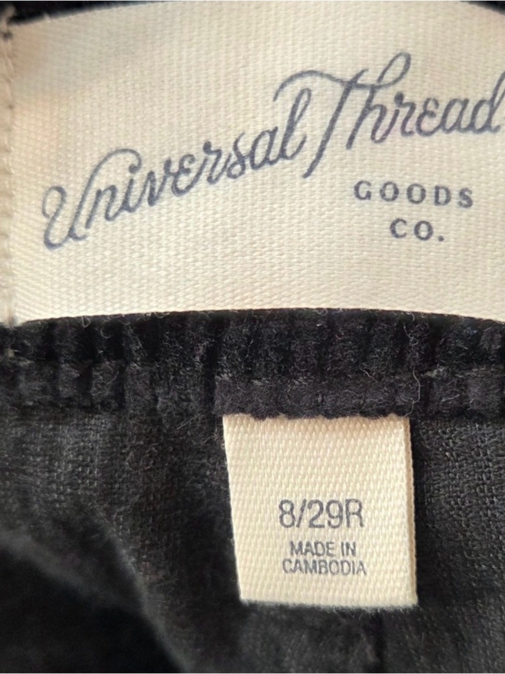 NWT Universal Thread High-Rise Corduroy Wide Leg - Picture 5 of 5